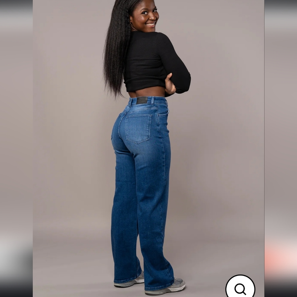 FIT JEANS BAGGY - AZURE BLUE